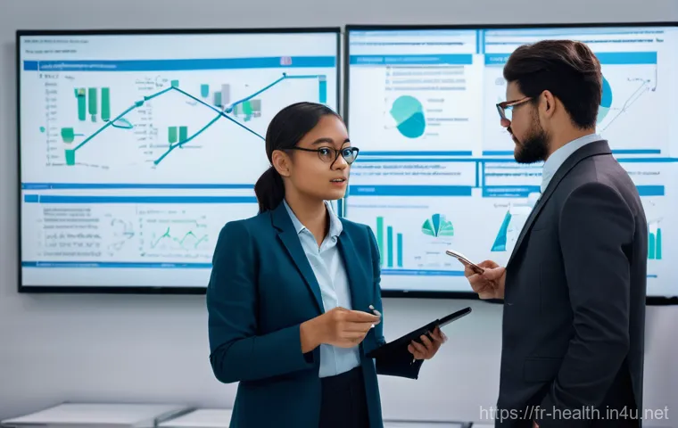 보건학 박사 과정 - **Prompt:** A diverse, determined young researcher, in their late 20s, dressed in smart casual attir...