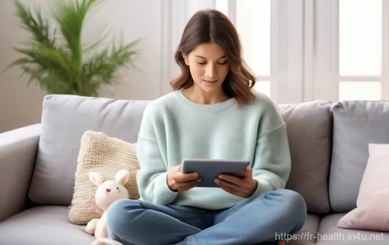 보건학에서의 e health - **Prompt:** A bright, dynamic shot of a healthy French woman in her early 30s, dressed in stylish, f...